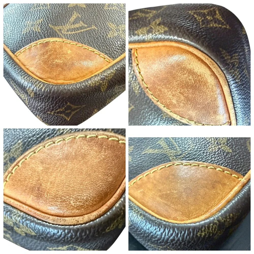 Louis Vuitton Monogram Danube Vintage Crossbody Bag Brown Canvas - Picture 7 of 9